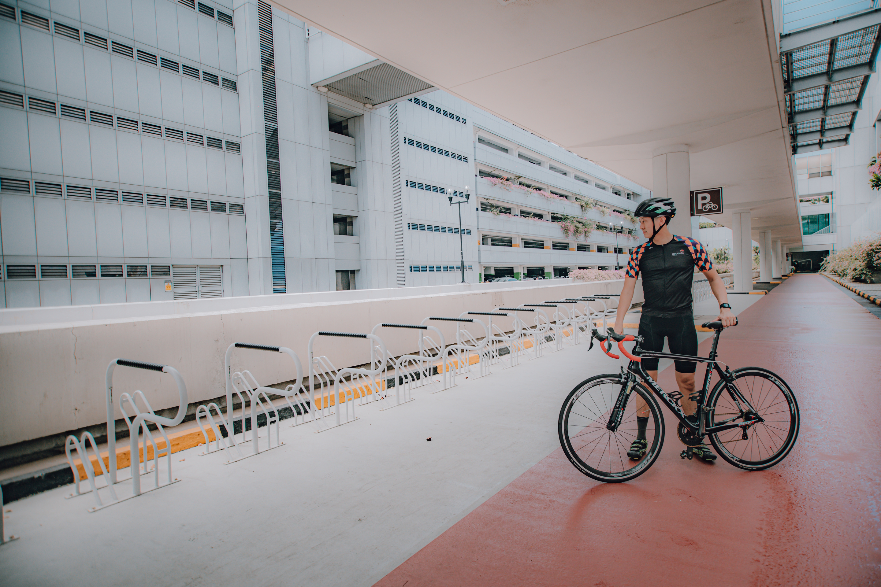 Complimentary bicycle parking