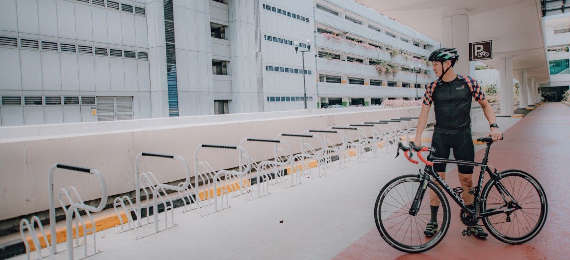 Complimentary bicycle parking