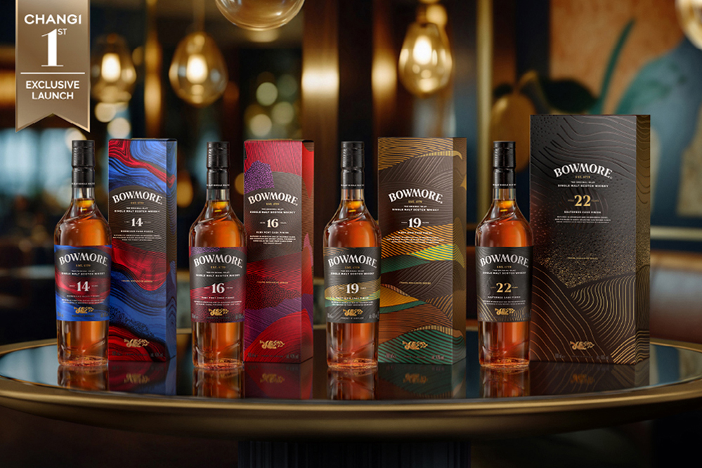 Changi 1st Bowmore Appellations Travel Retail Exclusive Header Banner