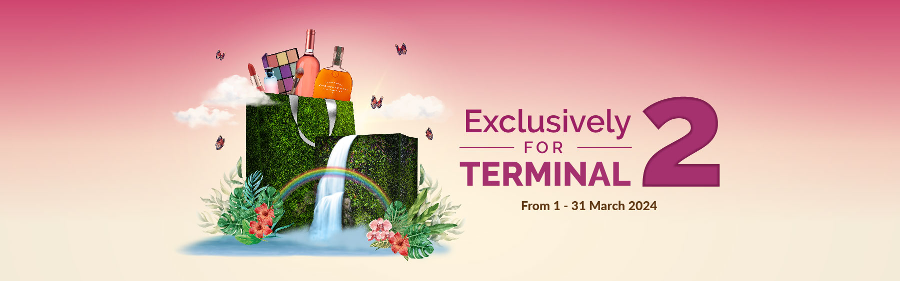 Terminal 2 Transit Shopping Promotion